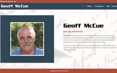 Welcome to GeoffMcCue.com