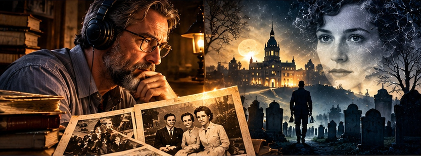 The PAst Speaks  - Timeless Echoes<br />
A book and feature film, based on the novel by Geoff McCue